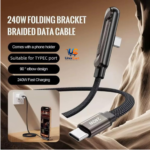 Type-C to Type-C fast charging cable for laptop and smartphone