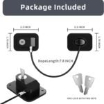 Child Safety Lock With Keys 2 Pack | Fridge & Cabinet
