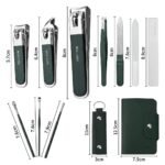 10 in 1 manicure pedicure kit with travel case