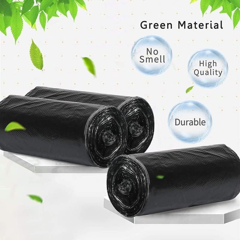 Three rolls of garbage bags shown together