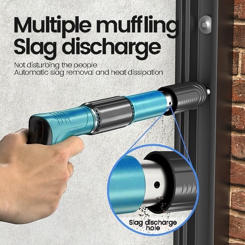 Manual nail gun steel wall fastening tool