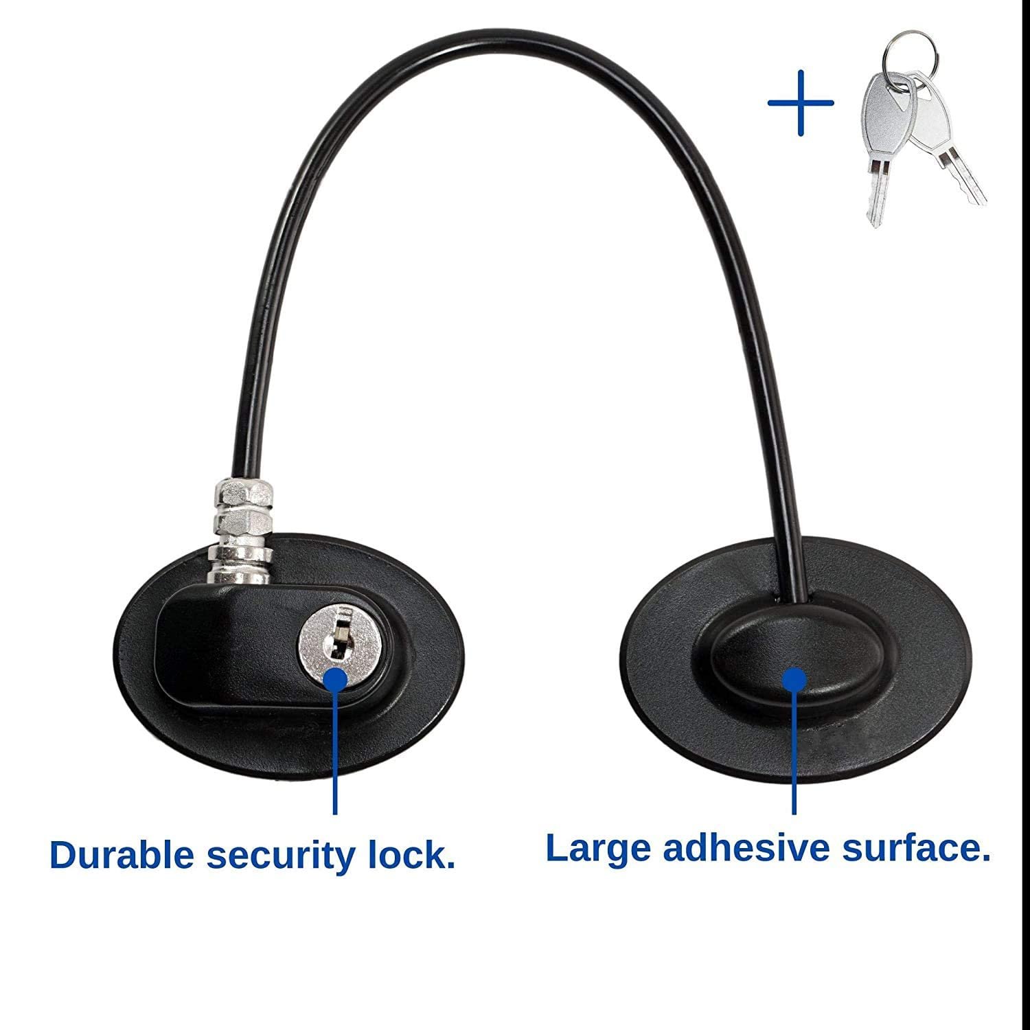 Two keys included with the child safety lock