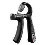 adjustable counting grip hand strengthener