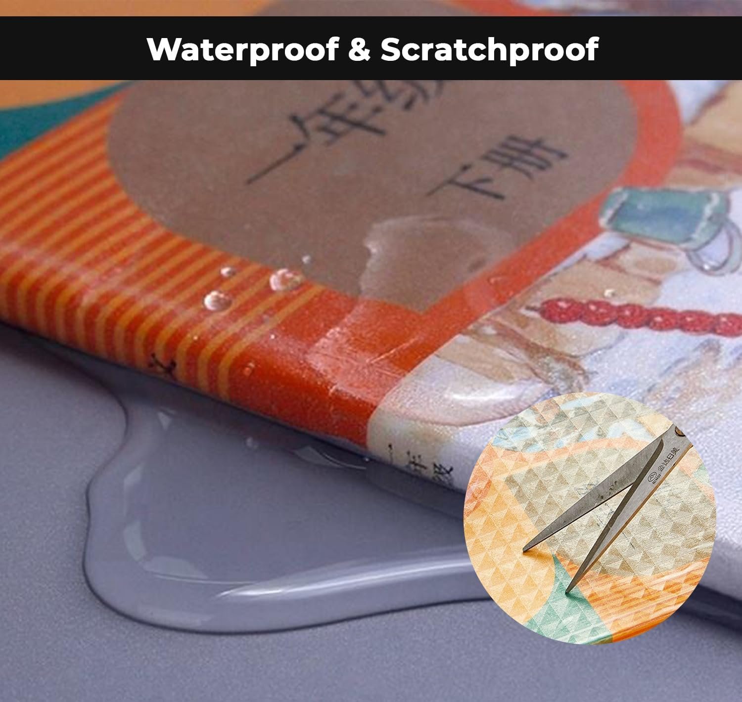 mixed size self adhesive book cover sheets