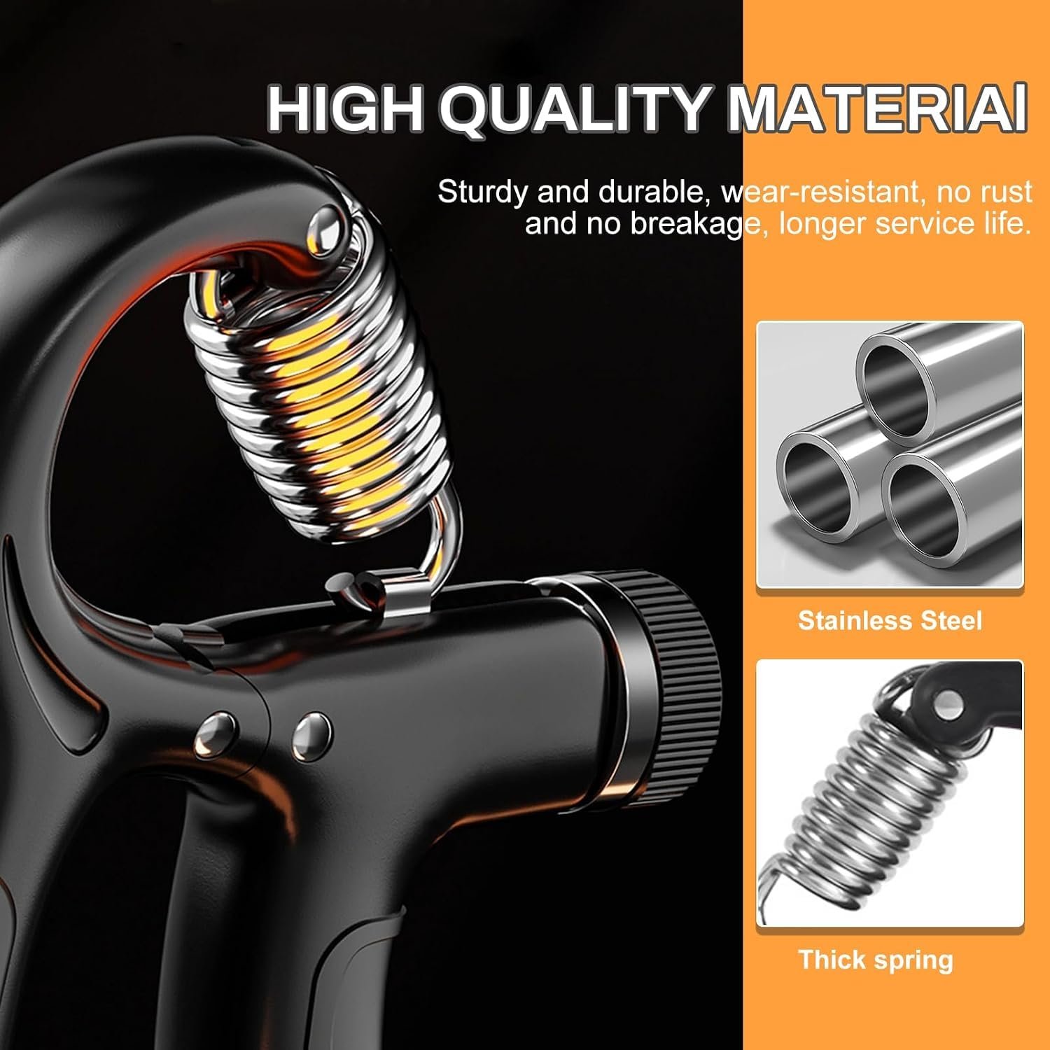 adjustable hand grip exerciser for grip strength training