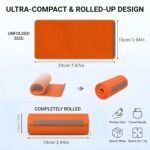 Foldable Silicone Phone Stand – Orange Adjustable Holder
