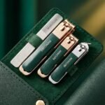 10 in 1 nail clipper set with travel case open