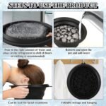 Bowl folded flat for storage