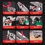 foldable wire stripper cutter crimper tool